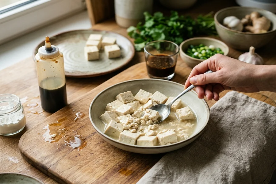 Najczęstsze błędy przy przygotowywaniu tofu