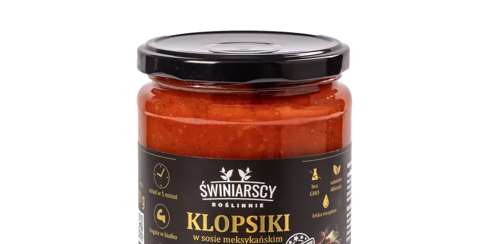Wegańskie klopsiki w sosie meksykańskim