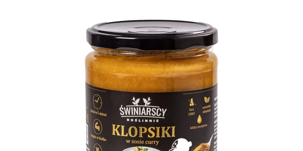 Wegańskie klopsiki w sosie curry