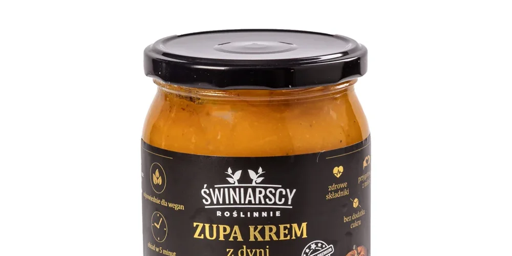 Wegańska zupa krem z dyni