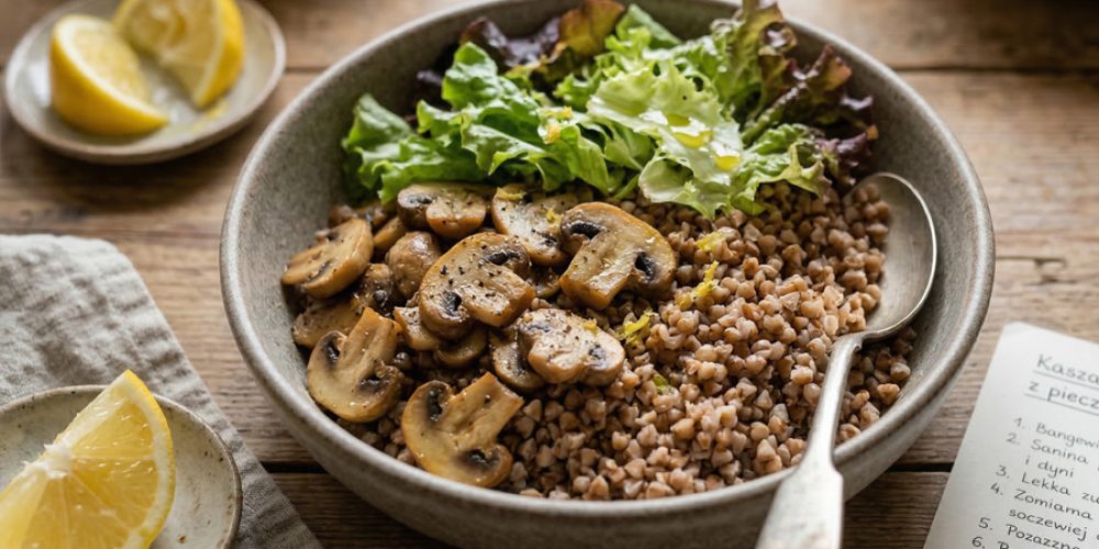 kasza-gryczana-z-pieczarkami