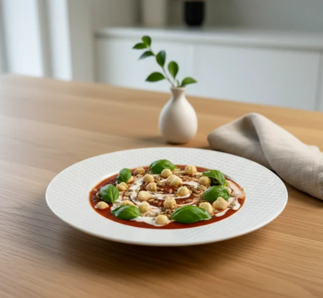 Wegańska zupa pomidorowa premium