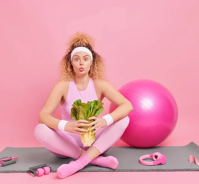 Roślinny posiłek po treningu